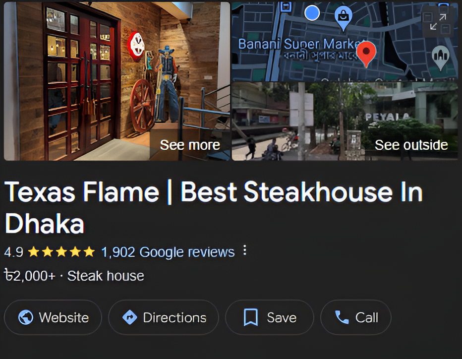 Texasflame Google Reviews